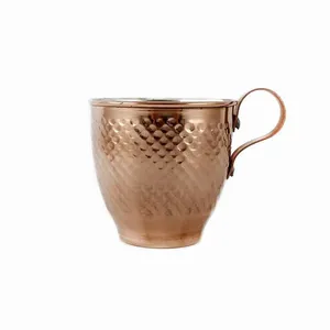 لیوان مسی طرح خمره ای 