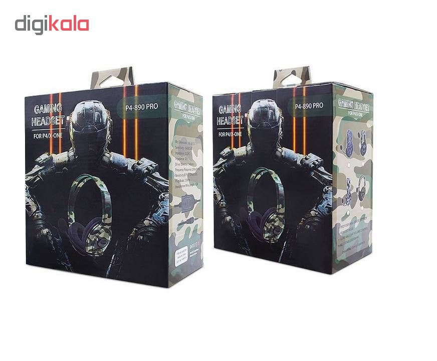 هدست  مدل PS4-COD مناسب برای پلی استیشن 4