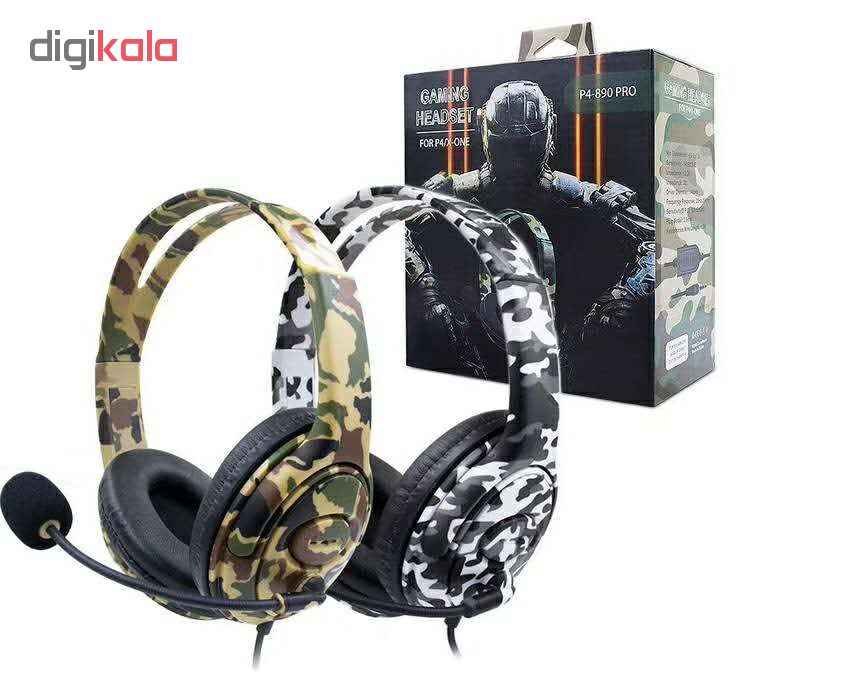 هدست  مدل PS4-COD مناسب برای پلی استیشن 4