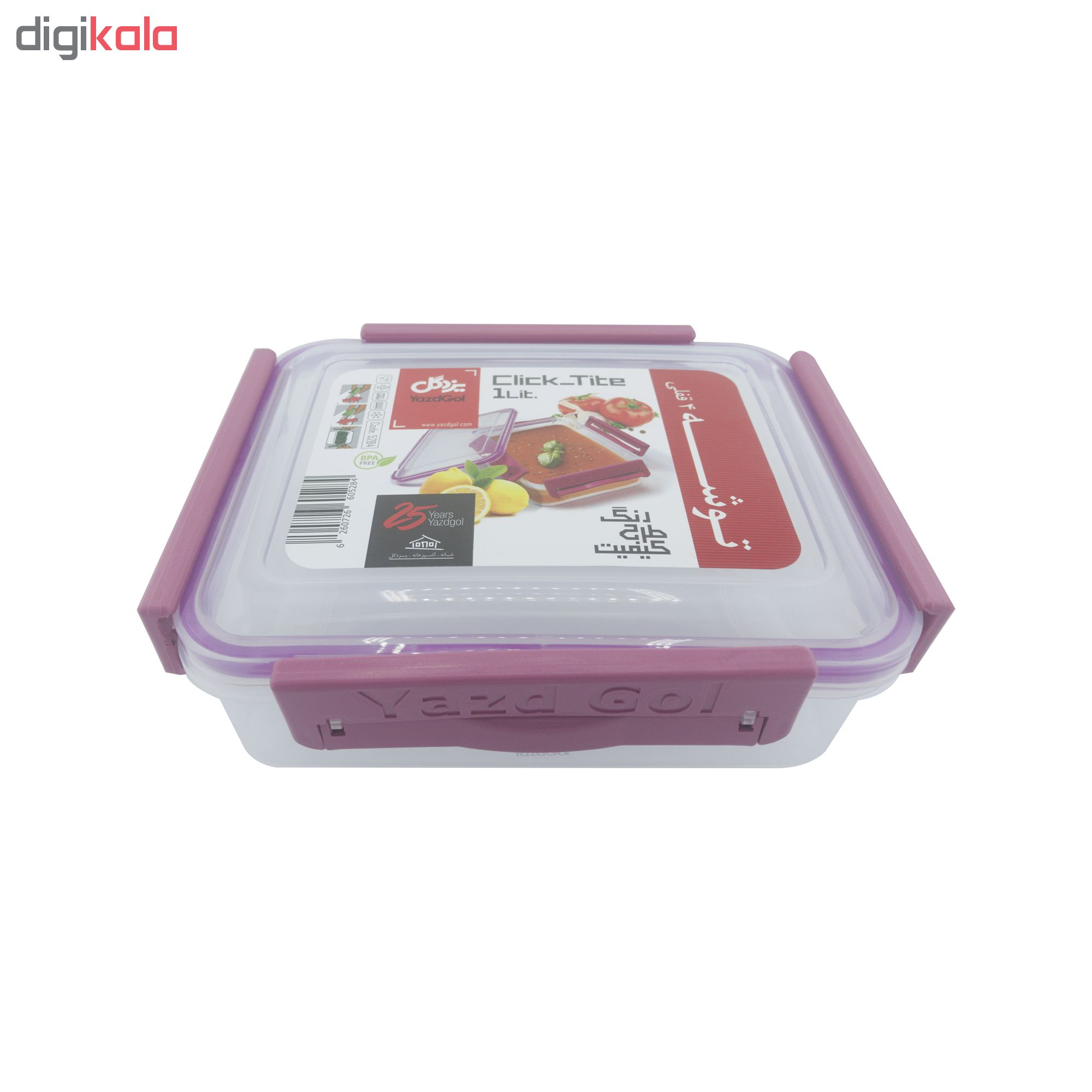 ظرف نگهدارنده غذا یزدگل مدل YG-5284