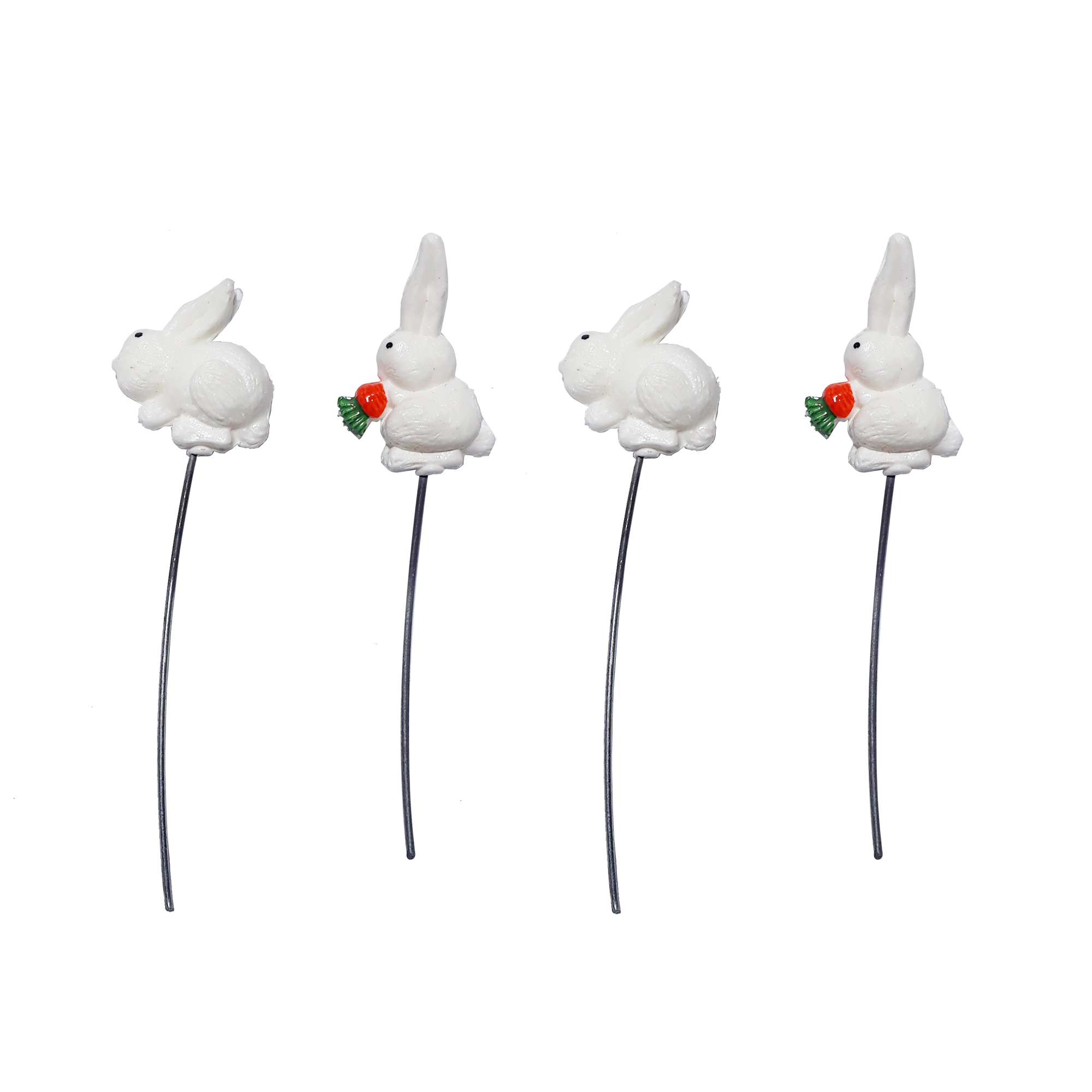 تاپر گلدان طرح خرگوش کد TO102 مجموعه ۴ عددی