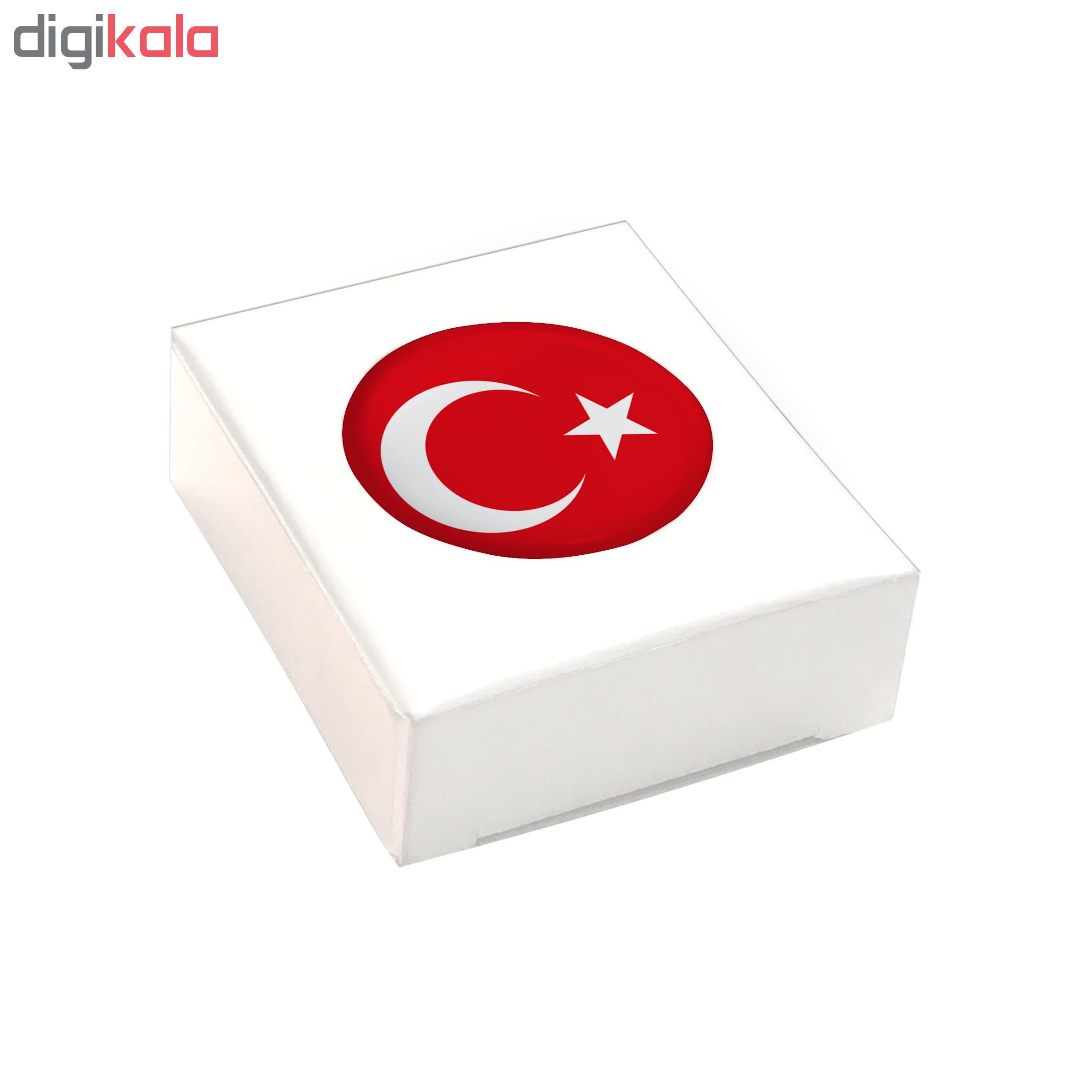جاکلیدی طرح پرچم ترکیه کد jk198 -  - 4