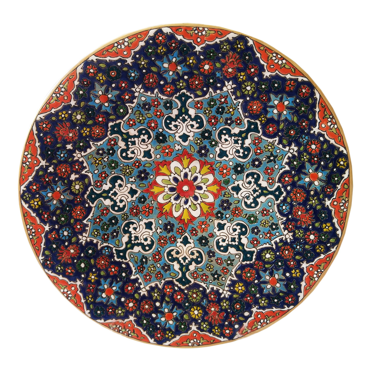 بشقاب میناکاری کد M221