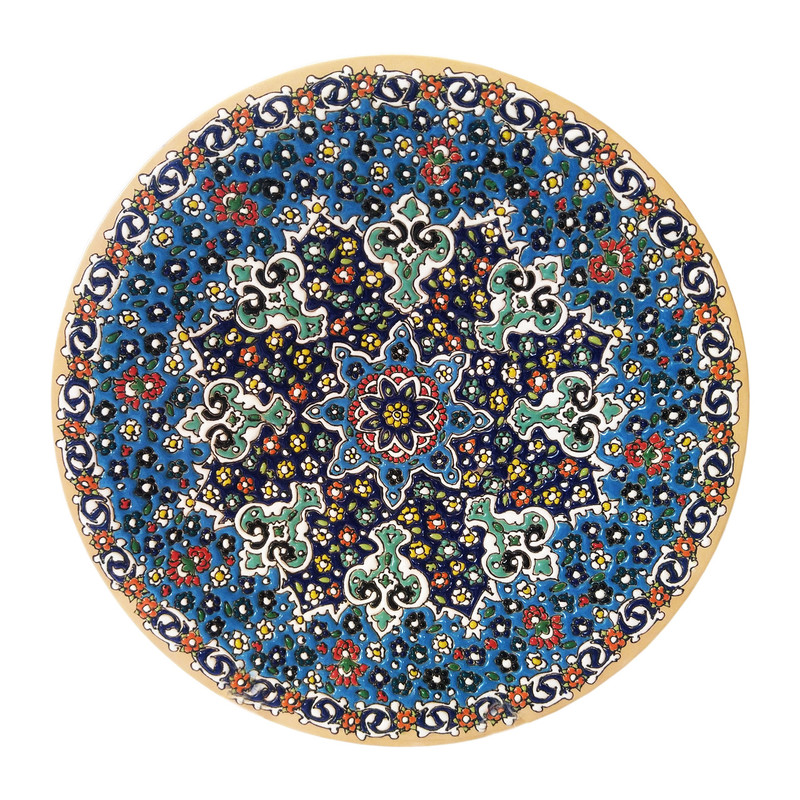 بشقاب میناکاری  کد M233