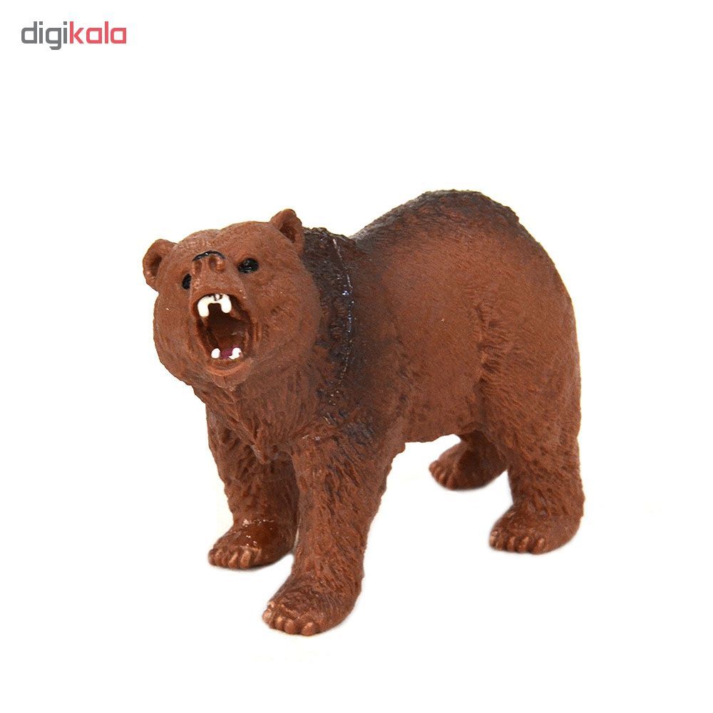فیگور طرح خرس قهوه ای مدل Grizzly Bear 936