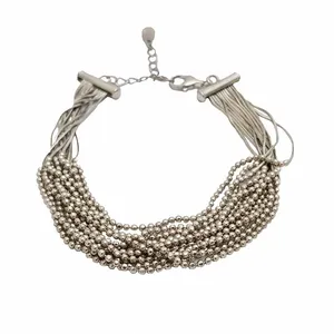 دستبند نقره زنانه ترمه ۱ مدل 4422