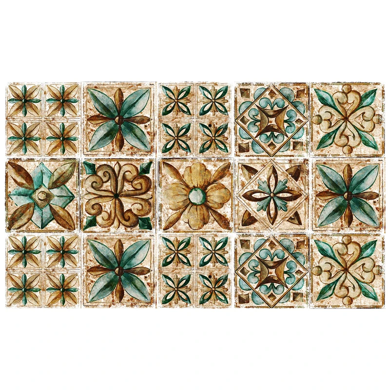 استیکر کاشی مدل m02 بسته 15 عددی