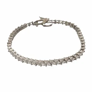 دستبند نقره زنانه ترمه ۱ مدل 555