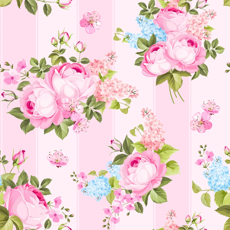 استیکر کاشی طرح nice rose کد 01 بسته 10 عددی
