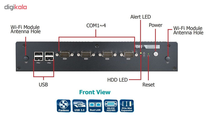 کامپیوتر کوچک دی اف آی مدل EC200-BTA881 1