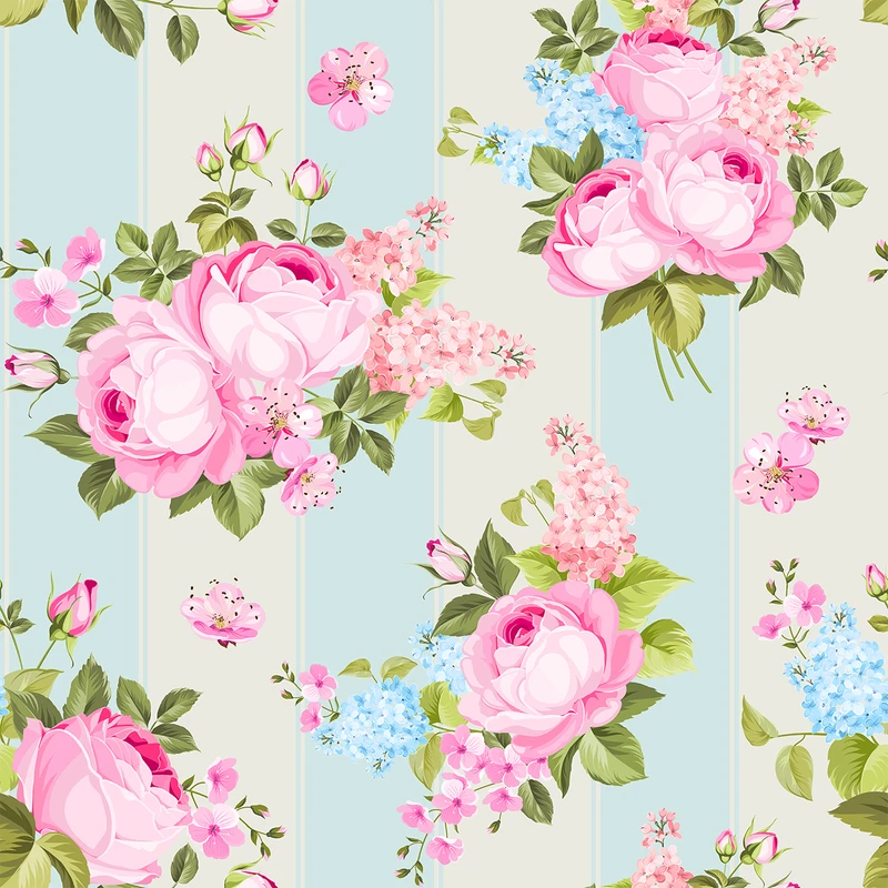 استیکر کاشی طرح nice rose کد 02 بسته 10 عددی