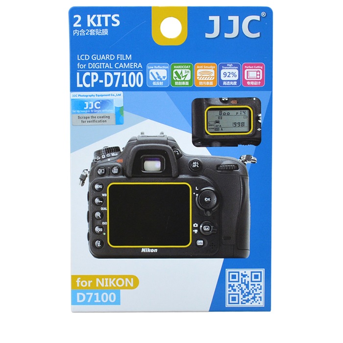 محافظ صفحه نمایش دوربین جی جی سی مدل LCP-D7100 مناسب برای دوربین نیکون D7100 مجموعه 4 عددی