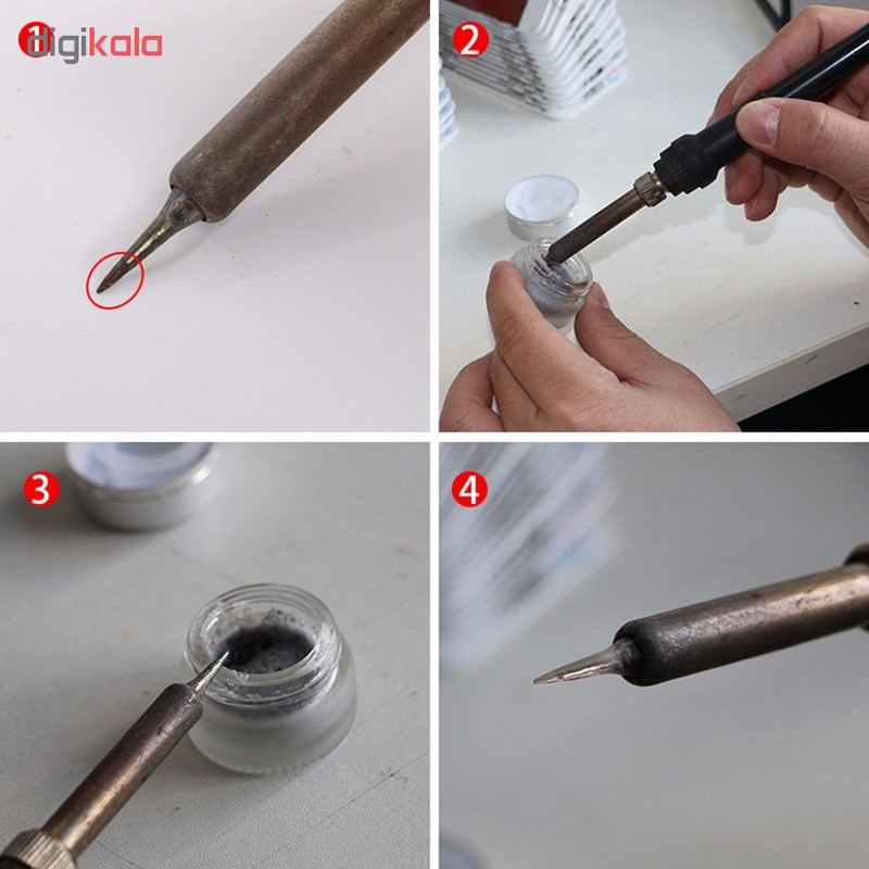 تمیز کننده نوک هویه مکانیک مدل MCN-8S