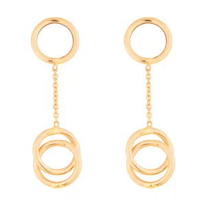 گوشواره طلا 18 عیار زنانه میو گلد مدل EG152