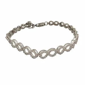 دستبند نقره زنانه ترمه ۱ مدل ۰۰۲