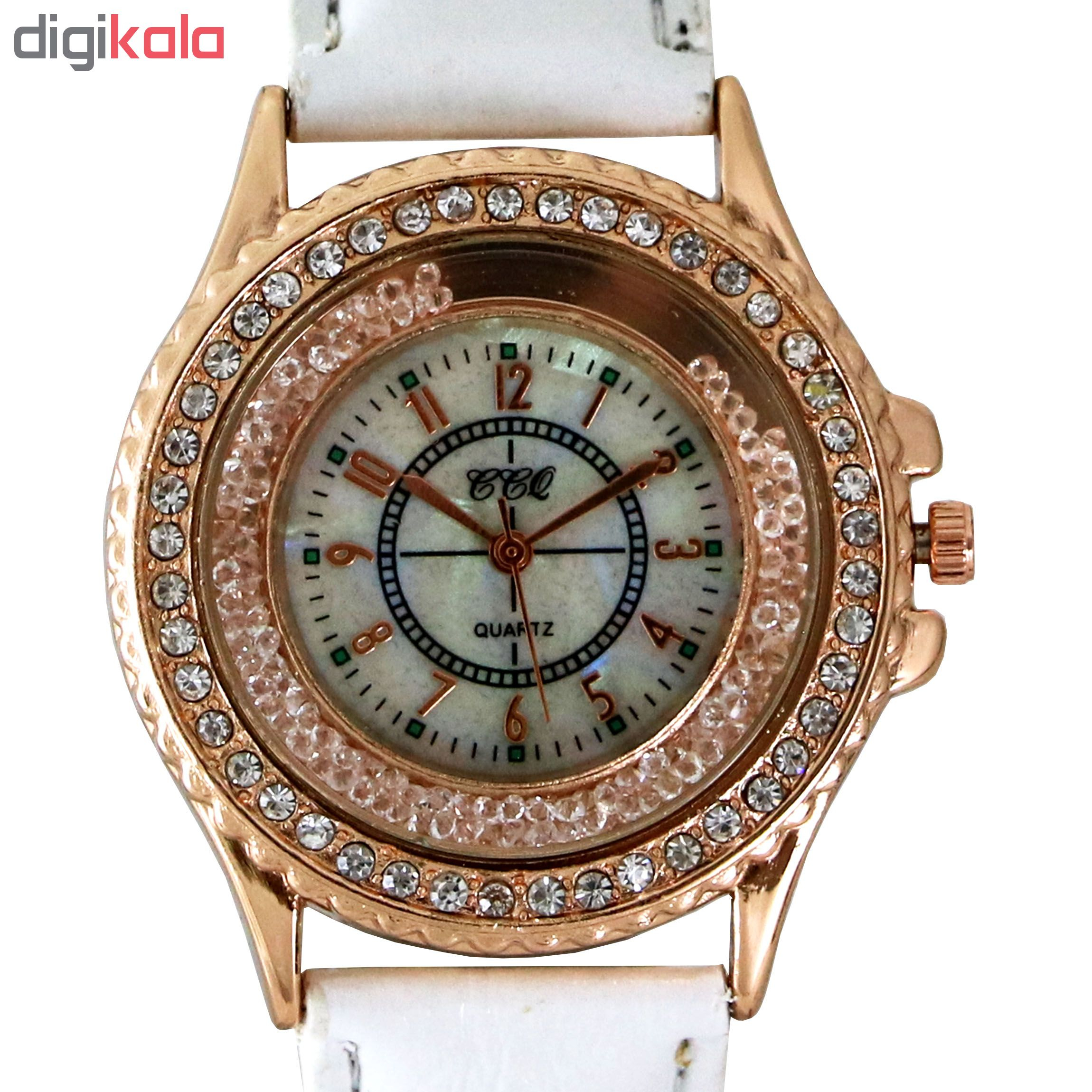 ساعت مچی عقربه ای زنانه جی جی سی کد mw758