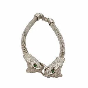 دستبند نقره زنانه ترمه ۱ مدل 3