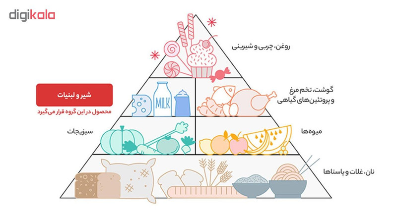پنیر سفید مثلثی روزانه - 240 گرم