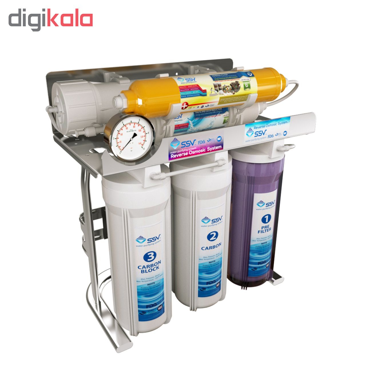 دستگاه تصفیه کننده آب اس اس وی مدل MaxSpring X710