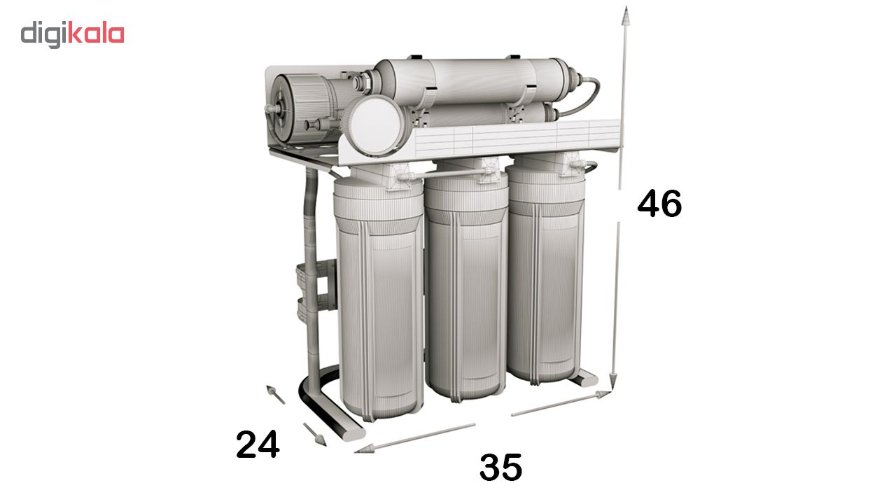 دستگاه تصفیه کننده آب اس اس وی مدل MaxSpring X710