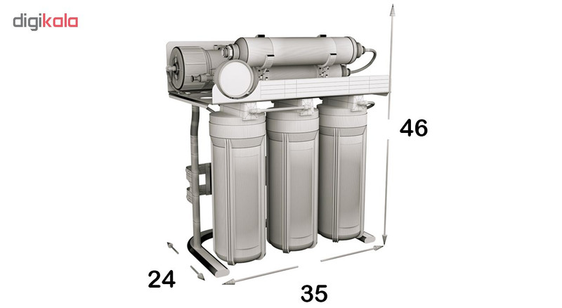 دستگاه تصفیه کننده آب اس اس وی مدل MaxSpring X710