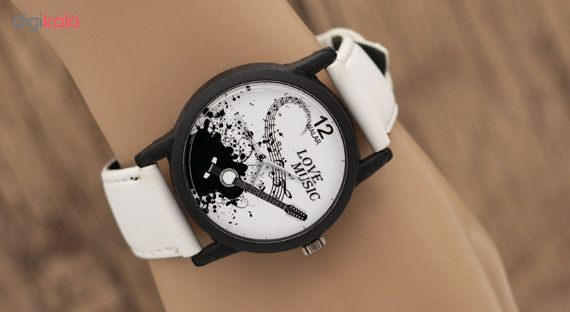 ساعت مچی عقربه ای والار طرح Love Music مدل LF1454 ساعت مچی عقربه ای والار طرح Love Music مدل LF1454