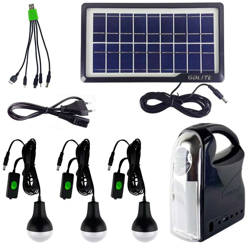 سیستم روشنایی خورشیدی جی دی لایت مدل GD7