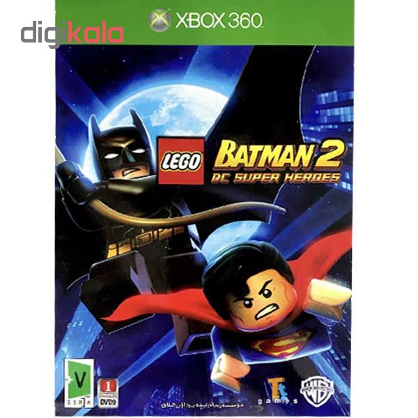 بازی lego batman 2 dc super heroes مخصوص xbox360
