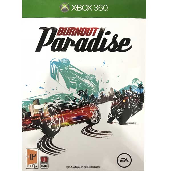 بازی paradise burnout مخصوص xbox360