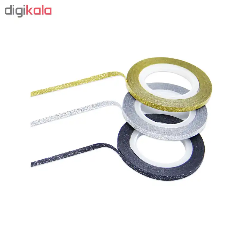 نوار طراحی ناخن مدل NST04 مجموعه 3 عددی