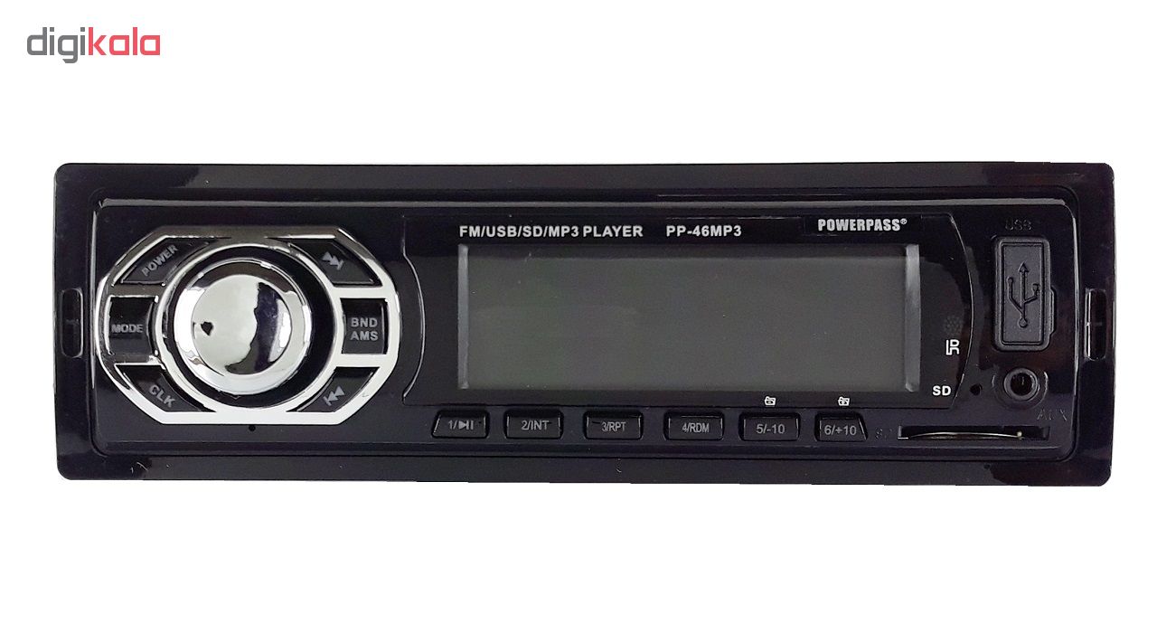  پخش کننده خودرو پاورپاس مدل PP-46MP3 