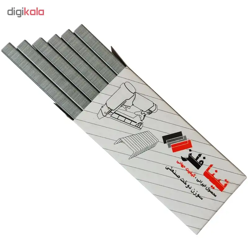 سوزن منگنه تینا فلز سایز 530/08 بسته 3600 عددی