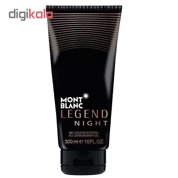 ژل شستشو بدن مون بلان مدل LEGEND NIGHT حجم 300 میلی لیتر