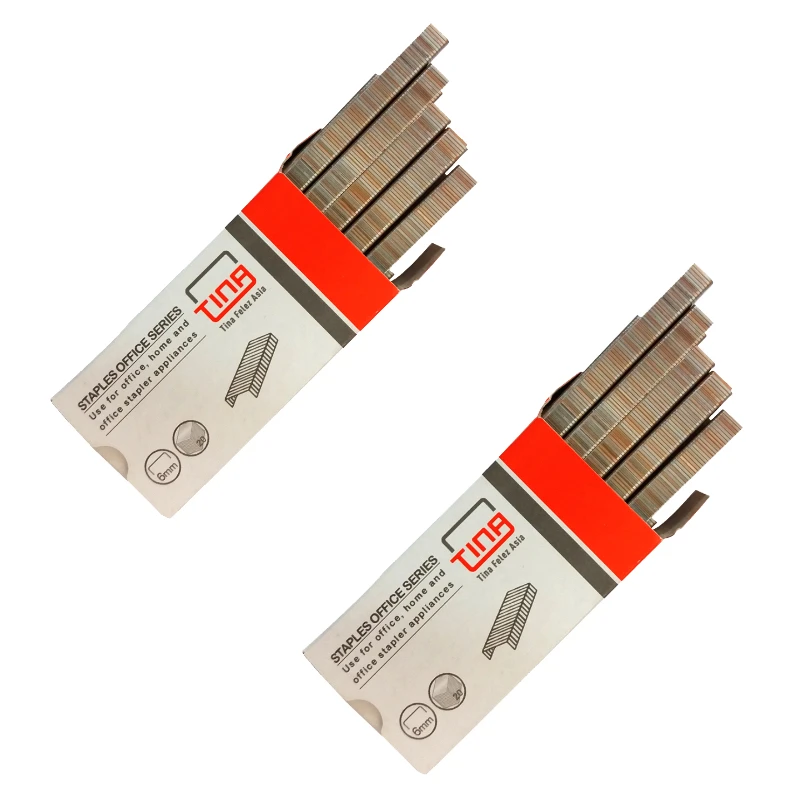 سوزن منگنه تینا فلز آسیا سایز 24/6 بسته 2 عددی