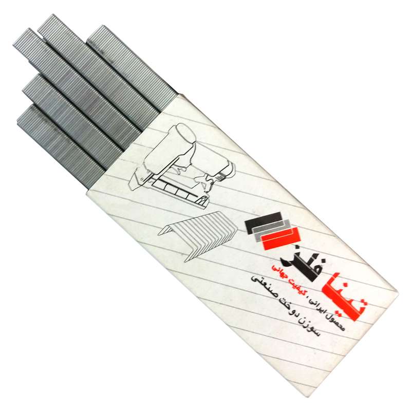 سوزن منگنه تینا فلز سایز 530/10 بسته 3000 عددی سوزن منگنه تینا فلز سایز 530/10 بسته 3000 عددی