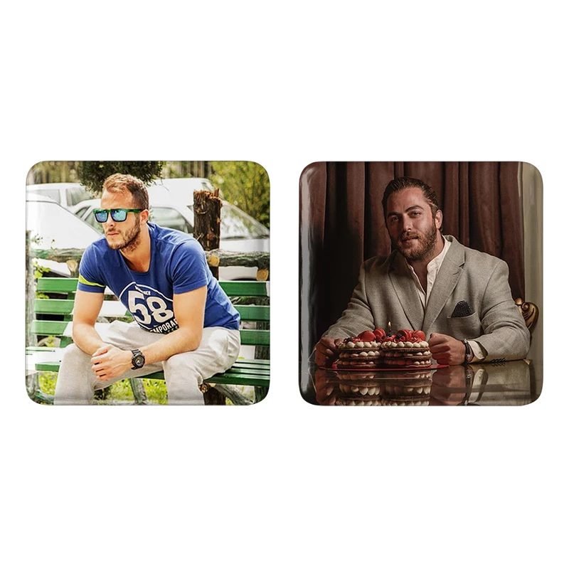 مگنت خندالو مدل مسیح و آرش عدل پرور کد 33203321 مجموعه 2 عددی