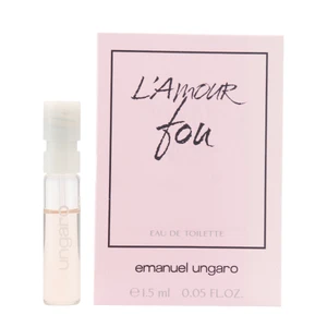 عطر جیبی زنانه امانویل اونگارو مدل L'Amour Fou  Eau de Toilette حجم 1.5 میلی لیتر
