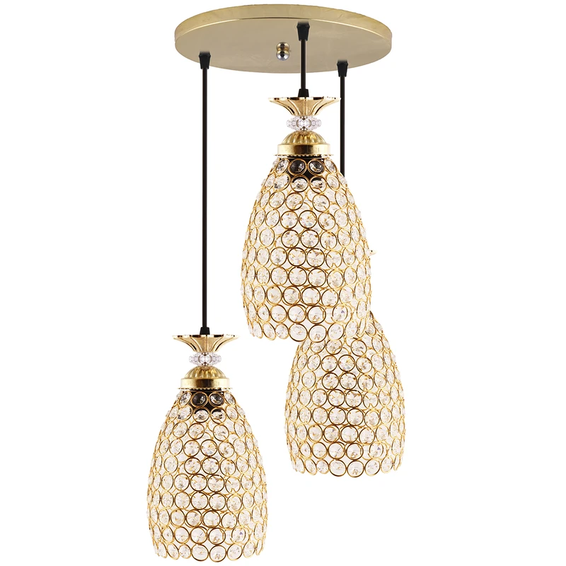 چراغ آویز دیلایت مدل AZ1618/3-HMT کد DLT-1092