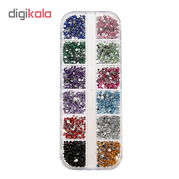 مجموعه نگین ناخن مدل N01