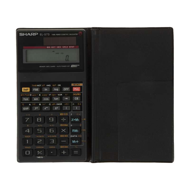 ماشین حساب شارپ مدل EL-573 ماشین حساب شارپ مدل EL-573