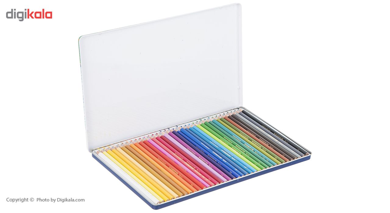 مداد رنگی 36 رنگ استدلر مدل Noris