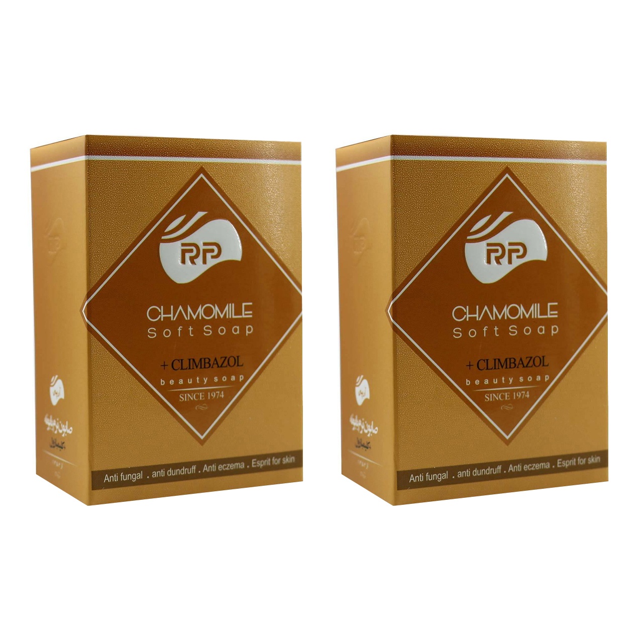 صابون شستشو آرپی مدل CHAMOMILE وزن 95 گرم مجموعه 2 عددی