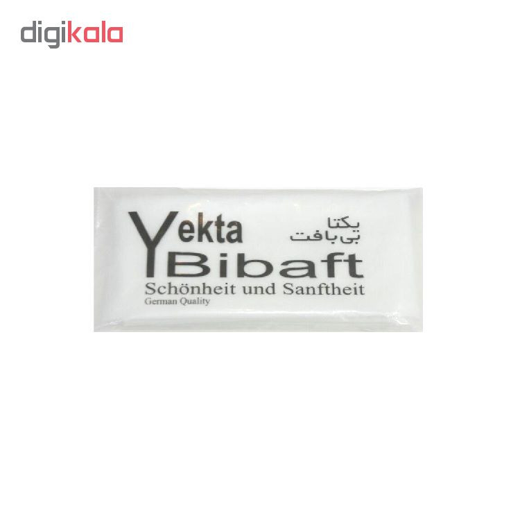 حوله یکبار مصرف یکتا بی بافت کد G55Plain سایز 40×75 سانتی متر بسته ۱۰۰ عددی