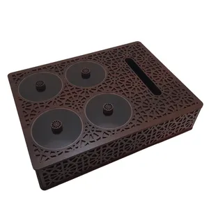 جعبه دستمال کاغذی طرح شمسه مدل mdf-5