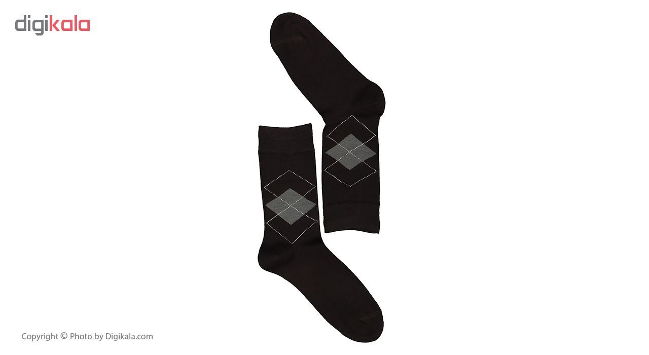 جوراب مردانه فرد مدل g.n.002 بسته 6 عددی -  - 12