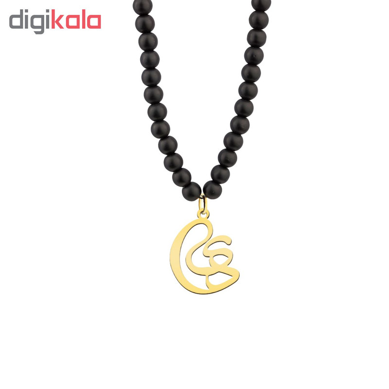 گردنبند نقره مردانه ترمه 1 طرح دی کد A129 گردنبند نقره مردانه ترمه 1 طرح دی کد A129