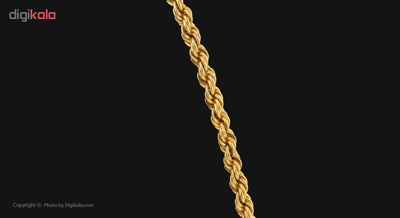 زنجیر طلا 18 عیار زنانه کد 56568 -  - 3