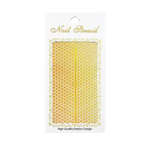 شابلون طراحی ناخن مدل K032