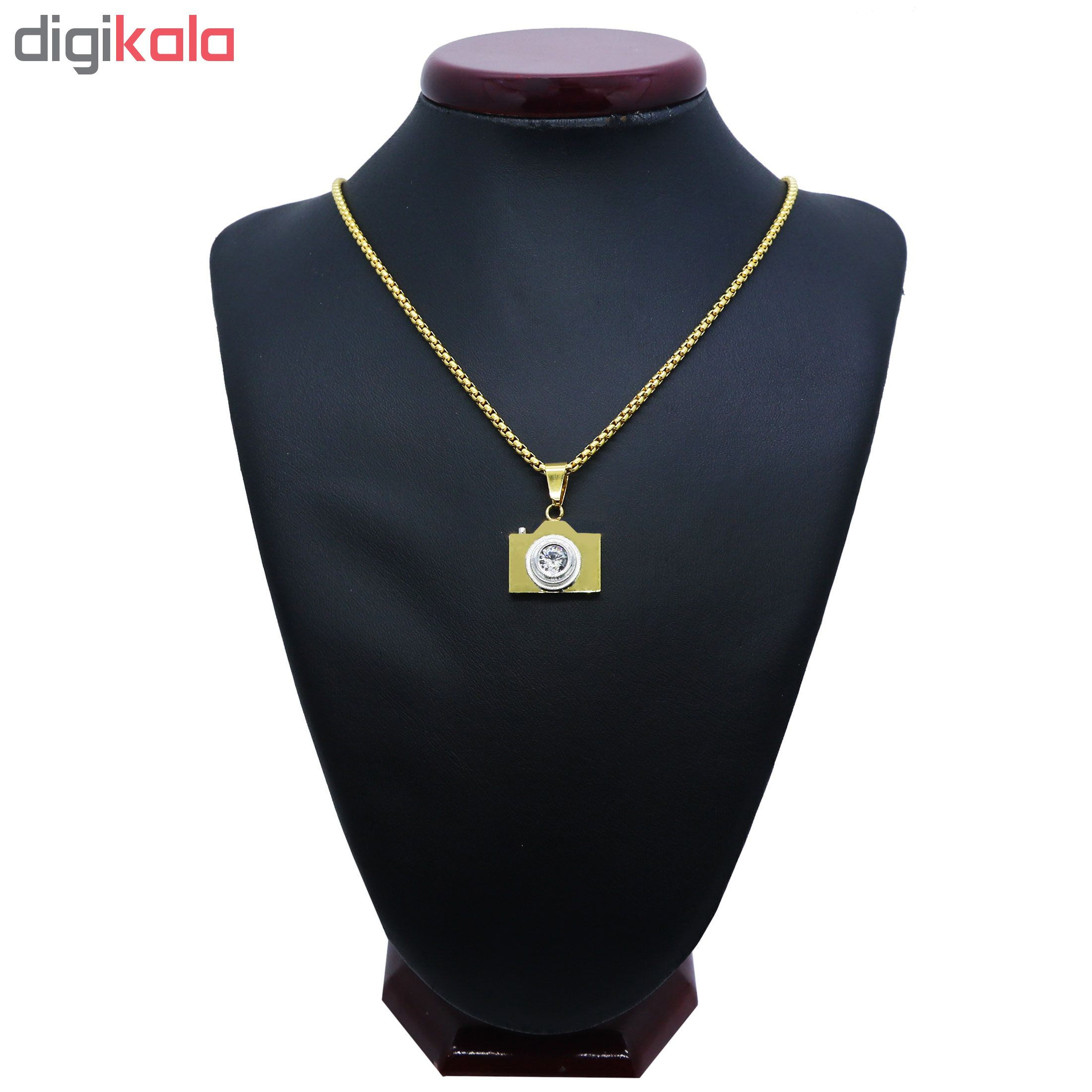گردنبند مردانه طرح دوربین کد gd01