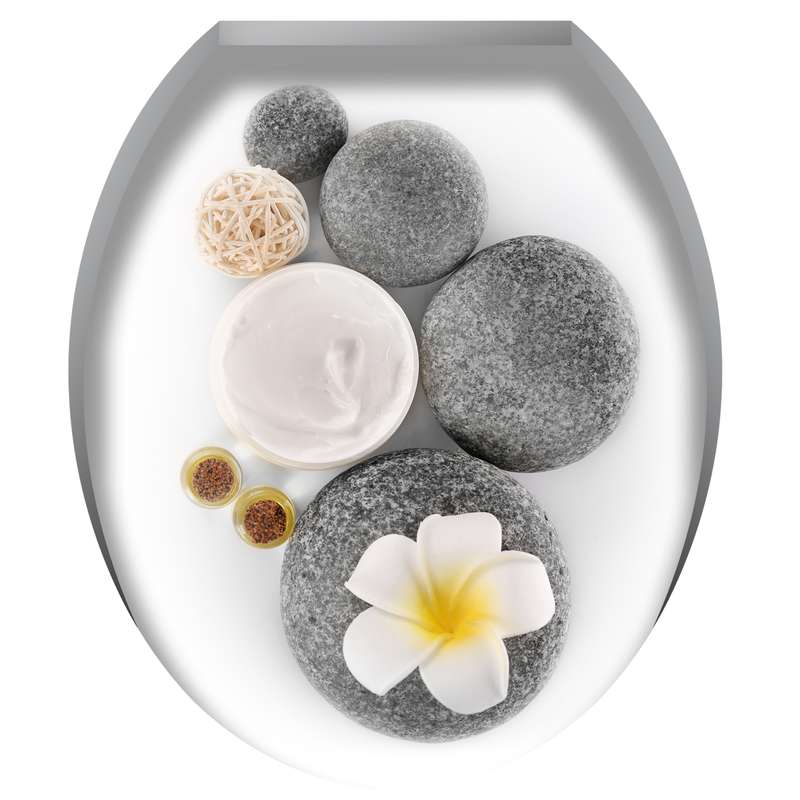 استیکر توالت فرنگی ژیوار طرح آرامش 2